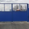 Ворота распашные для промышленного объекта