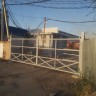 Ворота распашные, 3Д-сетка, для промышленного объекта